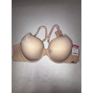 Essential Bodywear EBW210 Padded Underwire Bra 44B Beige NEW